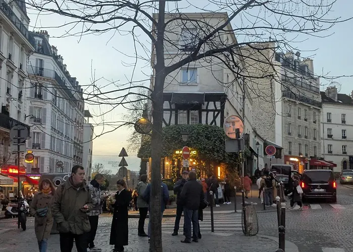 Ubytování v soukromí Cosy Renovated Little Nest In Historic Montmartre Paříž
